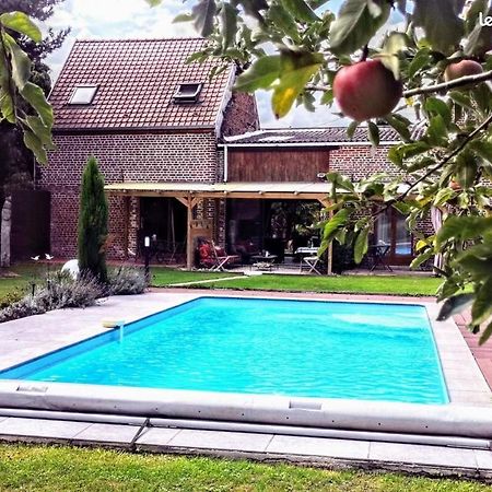 Chambres D Hotes ,Hotel ,Secret D'Une Nuit A Vicq Pres De Onnaing,Avec Piscine Ngoại thất bức ảnh